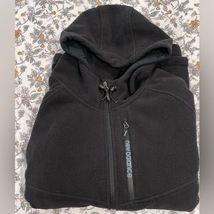 New Balance Hoody Fleece w/ Zip - Black Size 1X Men’s - exclusive!